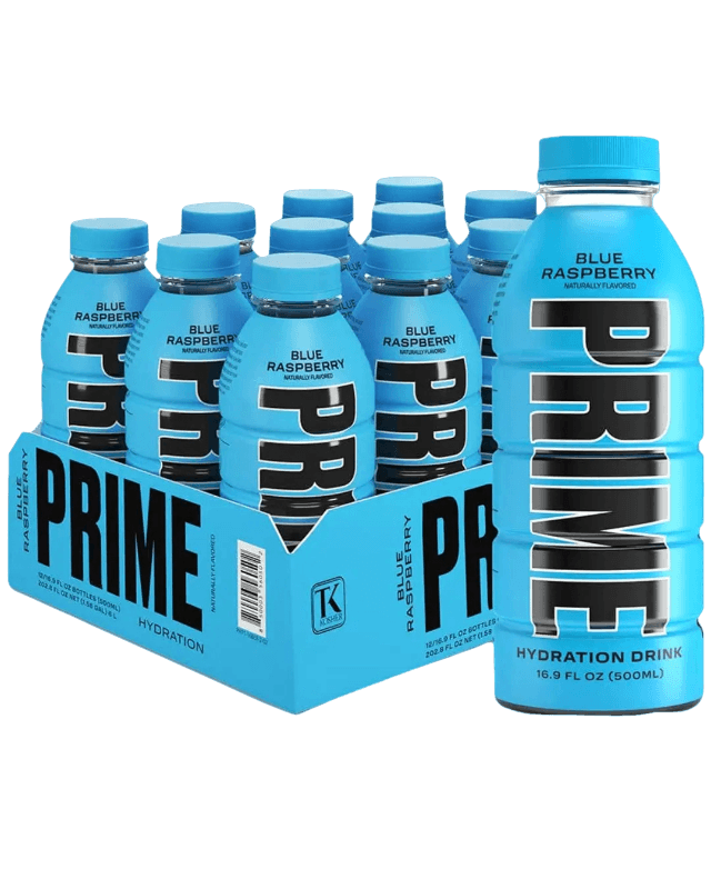 PRIME ENERGY DRINK HYDRATION BLUE RASPBERRY PET 500 ML (12 in a box)