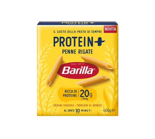 BARILLA PASTA DI SEMOLA PROTEIN + PENNE RIGATE 400 GR (14 in a box)