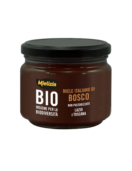 MIELIZIA BIO HONEY BOSCO JAR 300 GR (6 in a box)
