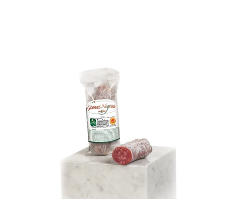 NEGRINI SALAME CACCIATORE ITALIANO D.O.P. £27.08 AL KG (APPROX. 200 GR) PROMO £26.14