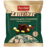 SPERLARI PRALINES TORRONCINI ZANZIBAR DARK CHOCOLATE PISTACHI 117 GR (45 in a box)