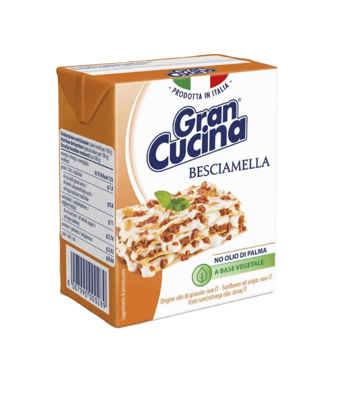 GRAN CUCINA BESCIAMELLA VEGETABLE 200 ML (24 in a box)