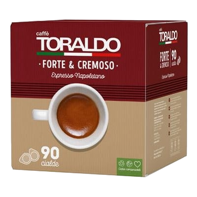 TORALDO COFFEE PODS ESE 44 MM FORTE E CREMOSO X90 (1 in a box)