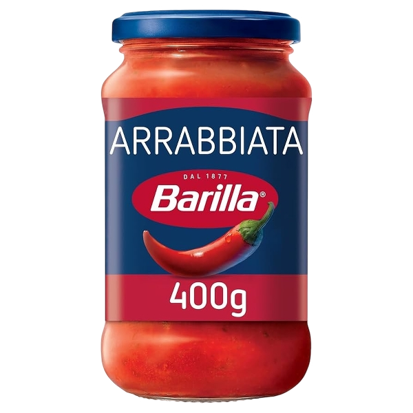 BARILLA PASTA SAUCE ALL'ARRABBIATA 400 GR (6 in a box)