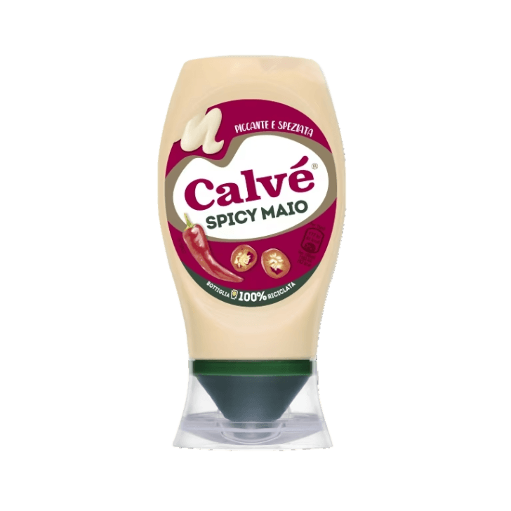 CALVE' SAUCE SPICY MAIO TOP DOWN 250 ML (12 in a box)