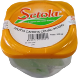 SETOLA CANDIED FRUITS CRYSTALLIZED FRUIT CEDAR WHOLE 200 GR (12 in a box)
