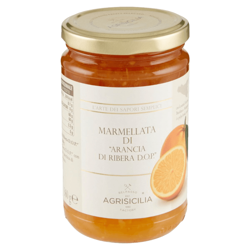 AGRISICILIA JAMS ORANGE RIBERA D.O.P. 360 GR (6 in a box)