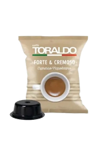 TORALDO COFFEE CAPSULES A MODO MIO FORTE E CREMOSO ESPRESSO NAPOLETANO X100 (6 in a box)