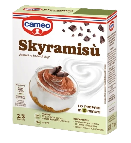 CAMEO PREPARED FOR SKYRAMISU' 77 GR (6 in a box)