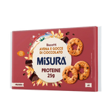 MISURA PROTEIN BISCOTTI CHOCOLATE CHIPS AND OATS MULTIPACK X6 260 GR (10 in a box)