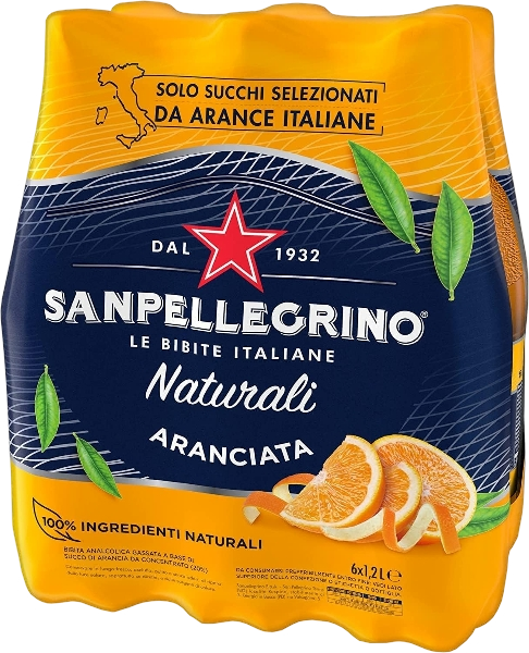 SAN PELLEGRINO ARANCIATA PET 1.2 LT (6 in a box)