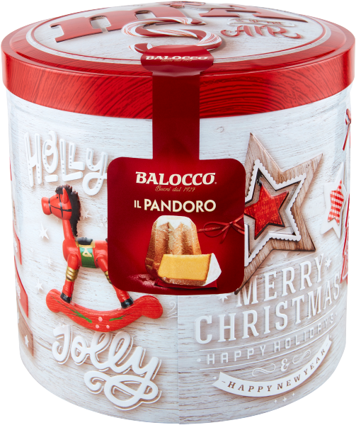 BALOCCO PANDORO CLASSICO TIN 750 GR (8 in a box)