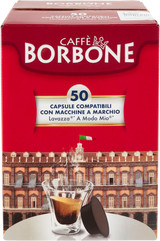 BORBONE COFFEE CAPSULES A MODO MIO SUPREMA X50 250 GR (1 in a box)
