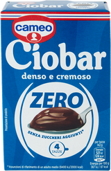 CAMEO CIOBAR ZERO MILK CHOCOLATE X4 76 GR (14 in a box)