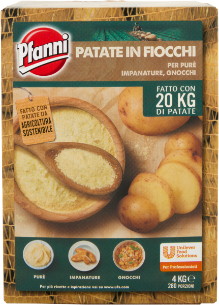 PFANNI PREPARED FOR PUREE OF POTATOES IN FIOCCHI 4 KG (1 in a box)