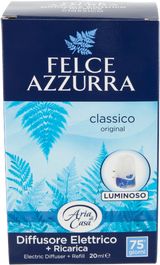 FELCE AZZURRA HOME FRAGRANCE ARIA DI CASA CLASSIC ELECTRIC DIFFUSER + 1 REFILL (12 in a box)