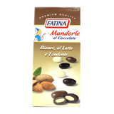 FATINA DRIED FRUITS ALMONDS COVERED CHOCOLATE MIX 160 GR (12 in a box)