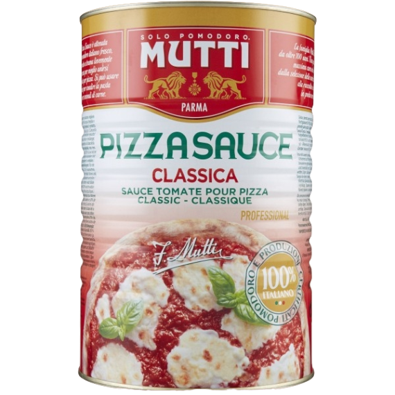 MUTTI PIZZA SAUCE CLASSIC TIN 4.1 KG (3 in a box)