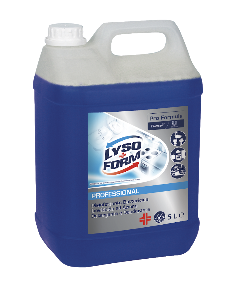 LYSOFORM PROFESSIONAL FLOOR DETERGENTS SANITIZING 5 LT (2 in a box)
