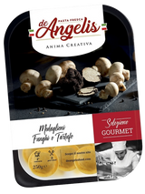 DE ANGELIS STUFFED PASTA MEDAGLIONI WITH MUSHROOMS AND TRUFFLE 250 GR (8 in a box)