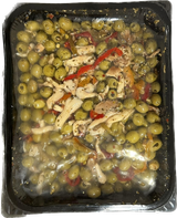 MICCIO OLIVES PITTED GREEN BOSCAIOLA IN OIL 3 KG (1 in a box)