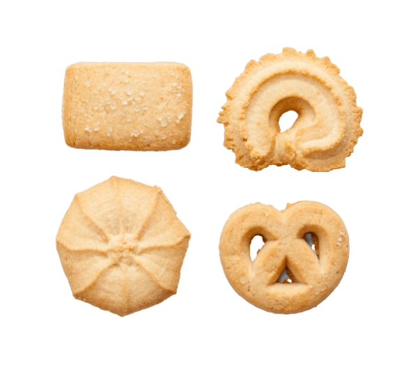 BISCOTTERIA DANESE BISCOTTI DANISH BUTTER COOKIES 454 GR (12 in a box)