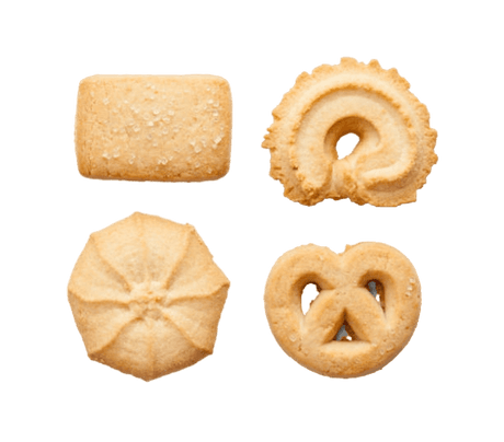 BISCOTTERIA DANESE BISCOTTI DANISH BUTTER COOKIES 454 GR (12 in a box)