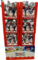 KINDER GRAN SORPRESA EXPO EASTER EGGS CHOCOLATE MINI 41 GR (90 in a box)