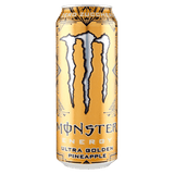 MONSTER ENERGY ZERO SUGAR ULTRA GOLDEN PINEAPPLE CANS 500 ML (24 in a box )