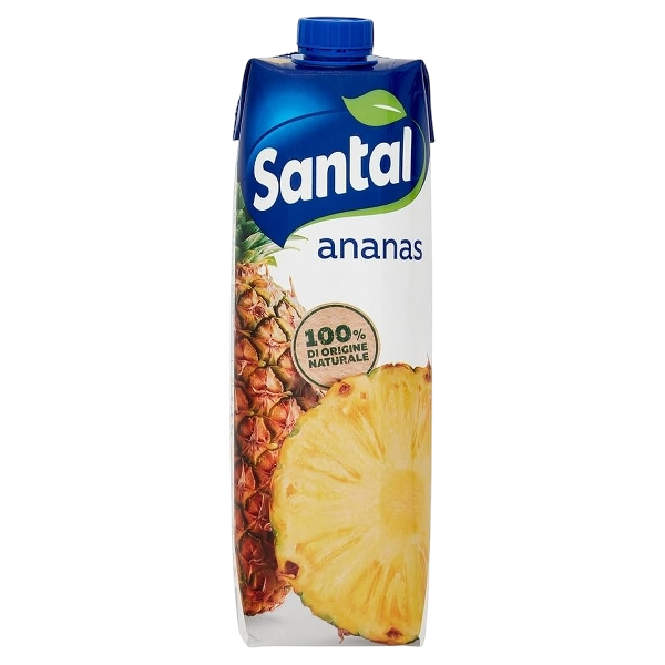 SANTAL NETTARE FRUIT JUICE PINEAPPLE BRICK 1 LT (12 IN A BOX)