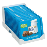 RITTER SPORT CHOCOLATE BAR ALPI 100 GR (12 in a box)