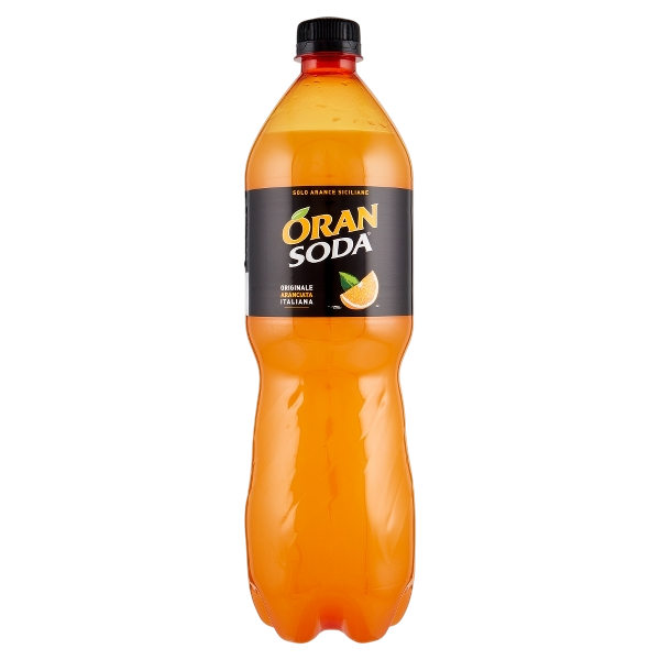 ORANSODA DRINK ORANGE PET 1 LT (6 in a box)
