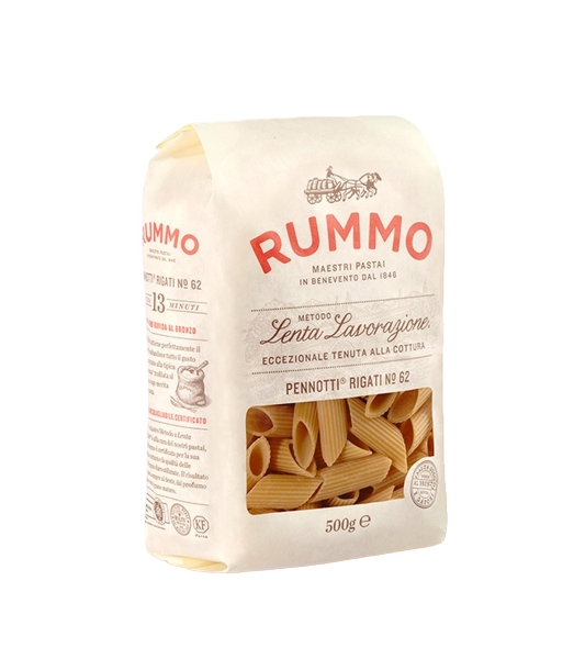 RUMMO PASTA DI SEMOLA PENNOTTI RIGATI N.62 500 GR (16 in a box)