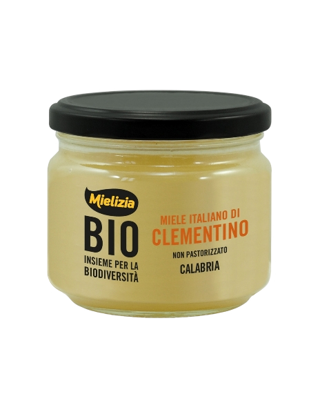 MIELIZIA BIO HONEY CLEMENTINO JAR 300 GR (6 in a box)