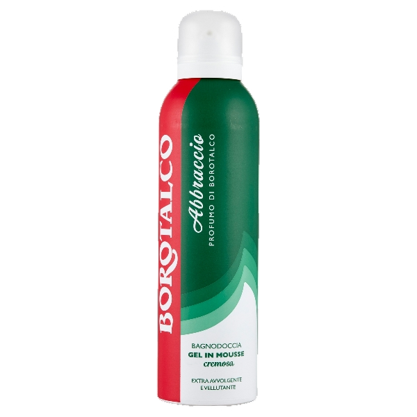 BOROTALCO SHOWER BATH GEL IN MOUSSE ABBRACCIO 200 ML (12 in a box)