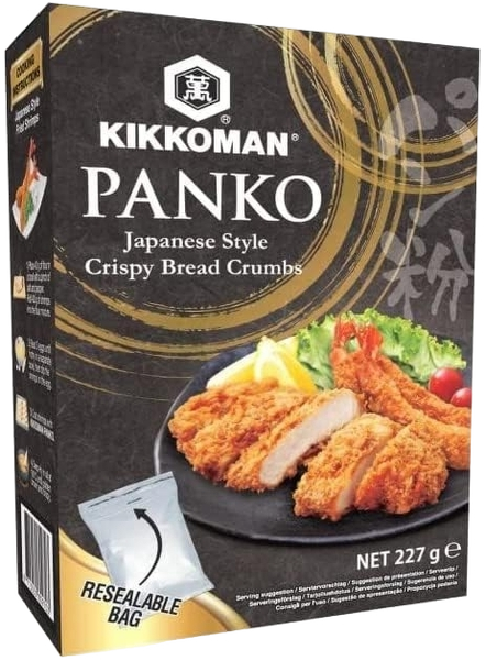 KIKOMAN FLOURS PANKO JAPANESE STYLE CRISPY BREAD CRUMBS 227 GR (12 in a box)