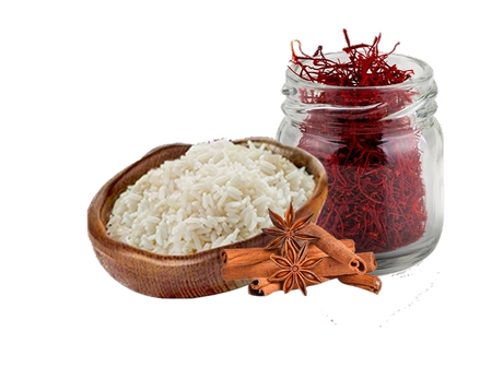CURTIRISO RICE BASMATI 1 KG (10 in a box)