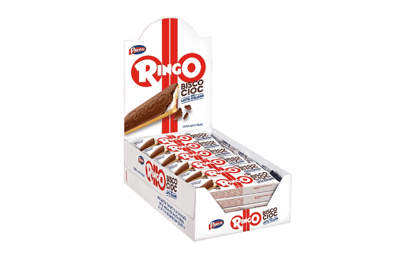 PAVESI RINGO BISCOTTI GOAL MILK X24 (1 in a box)