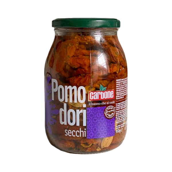 CARBONE TOMATOES RED DRIED SLICED SEMIDRIED 950 GR (6 in a box)