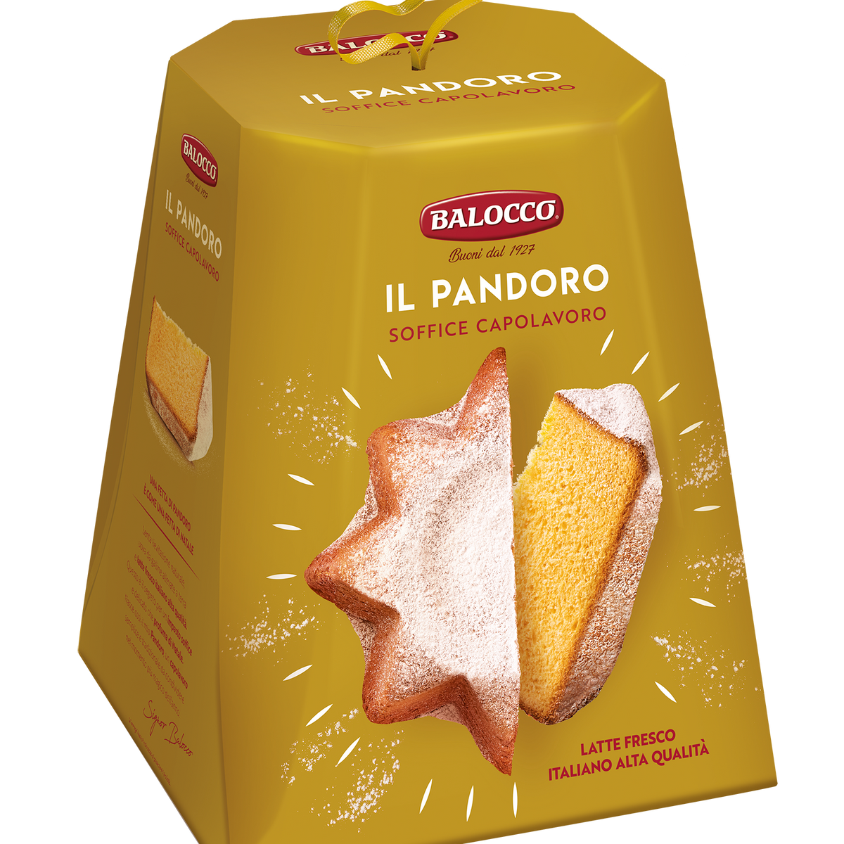 BALOCCO PANDORO CLASSICO 750 GR (12 in a box) – Cibimarket.co.uk - The ...