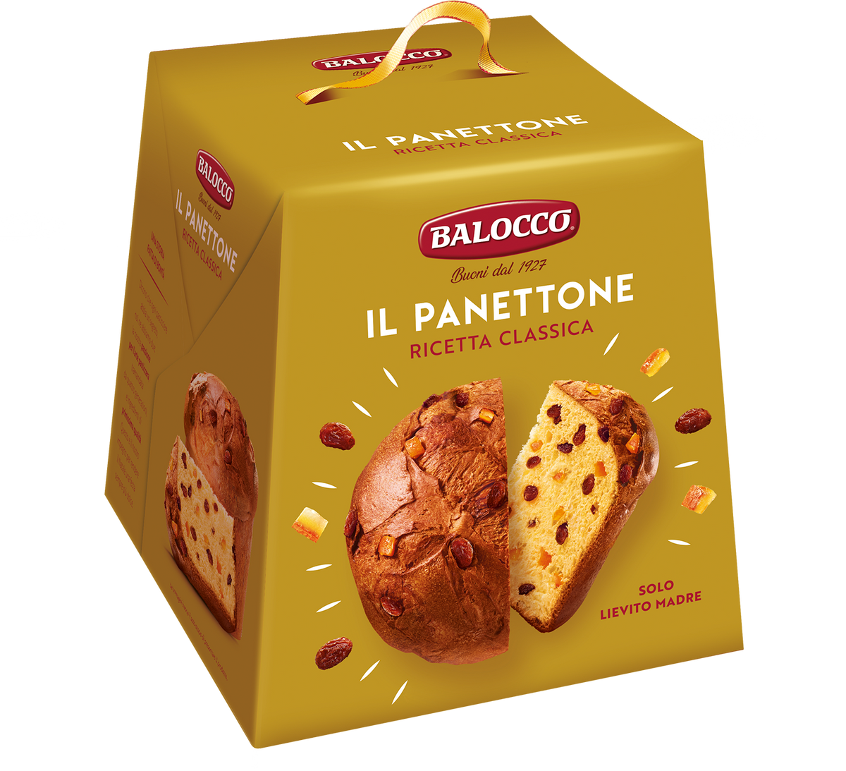 BALOCCO PANETTONE CLASSICO 750 GR (1 in a box) - SMALL QUANTITY