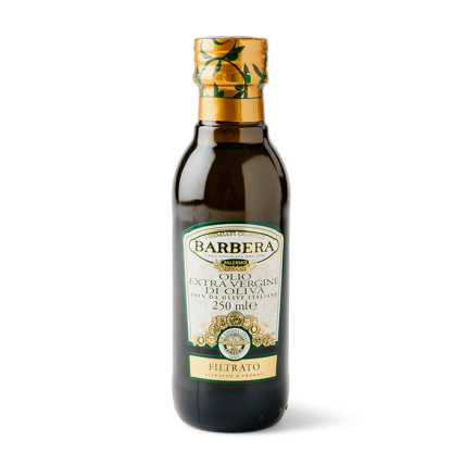 BARBERA FILTERED EXTRA VIRGIN OLIVE OIL 250 ML (12 IN A BOX)