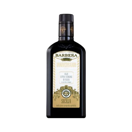 BARBERA ORGANIC EXTRA VIRGIN OLIVE OIL ANNIVERSARIO 500 ML (6 IN A BOX)