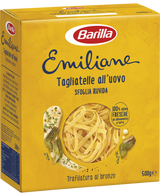 BARILLA PASTA ALL'UOVO EMILIANE TAGLIATELLE 500 GR (12 IN A BOX)