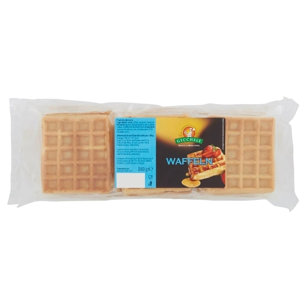 GECCHELE WAFFLES READY WAFFELN 250 GR (12 in a box)