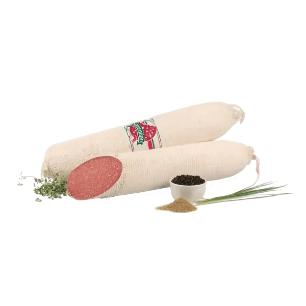 SALUMIFICIO SORRENTINO SALAME MILANO 1/2 £12.82 AL KG (APPROX. 2 KG) PROMO £9.99