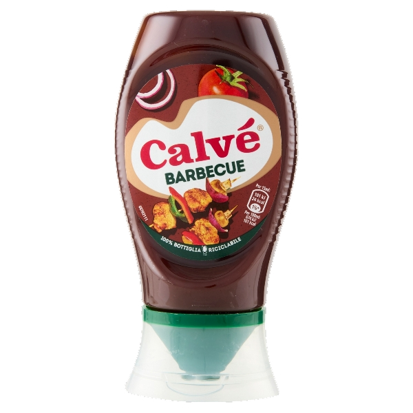 CALVE' SAUCE BARBECUE BBQ TOP DOWN 250 GR (8 in a box)