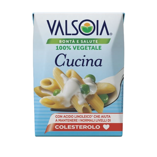 VALSOIA COOKING CREAM VEGETABLE CUCINA 200 ML (24 in a box)
