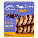 GALBUSERA BELLE BUONE FETTE MUESLI CHOCOLATE AND SEEDS X5 200 GR (10 in a box)