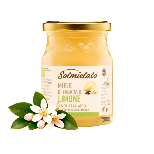 SALMIELATO BIO HONEY MIELE DI ZAGARA DI LIMONE JAR 300 GR (6 in a box)